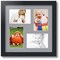 ArtToFrames Collage Photo Picture Frame with 4 - 4x6 inch Openings, Framed in Black with Over 62 Mat Color Options and Regular Glass (CSM-3926-178)